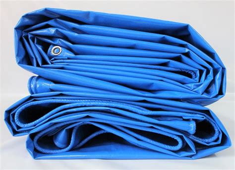 Super A Nylon Ft X Ft Blue Pvc Tarpaulin Vinylon Ready Made Heavy