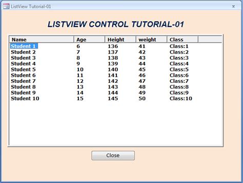Activex Listview Control Tutorial Learn Ms Access Tips And Tricks