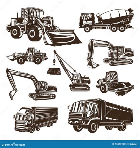Heavy Equipment Logo Design Vector Heavy Equipment Logo Template