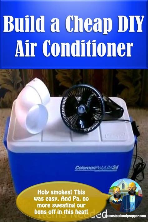 These diy air conditioner projects demonstrate how easy it is to cool down your home and beat the next heatwave. How to Build a Cheap DIY Air Conditioner | Diy air conditioner, Diy cooler, Diy swamp cooler
