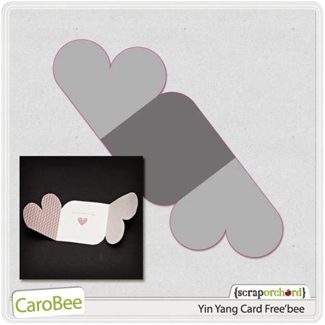Free Printable Heart Card Template Heart Crafts Pinterest Heart