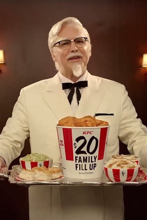 Kfc Ads Get Even Weirder With Norm Macdonald As Real Col Sanders Kfc Colonel Sanders Norm
