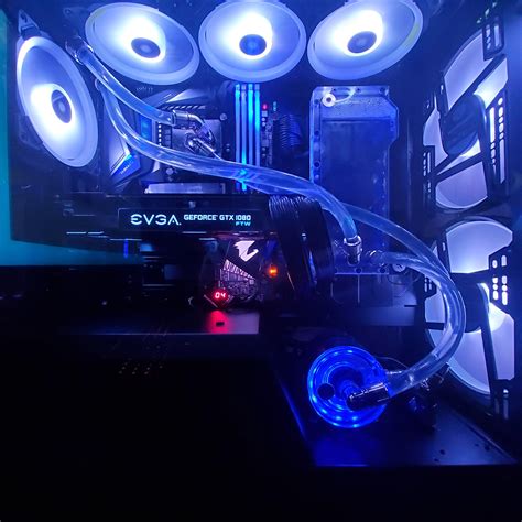 First Water Cooled Build Finally Complete Gpu To Be Upgraded R