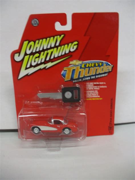 Johnny Lightning Chevy Thunder 1956 Chevy Corvette Lot 2 Ebay