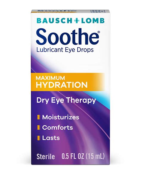 Buy Eye Drops By Bausch Lomb Lubricant Relief For Dry Eyes Maximum Hydration Ml Online