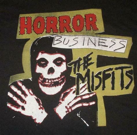 Misfits Horror Business Faded Design T Shirt Mens Extra Large Xl