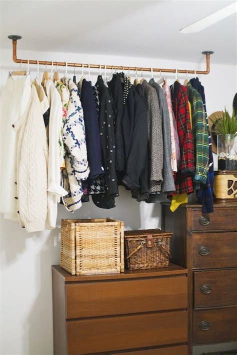 31 Diy Clothing Rack Ideas To Conveniently Increase Storage Space