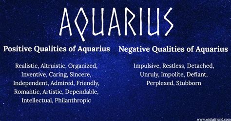 Find Positives And Negatives Of Your Zodiac Sign Aquarius Negative