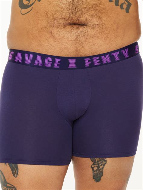 Savage X Boxer Briefs In Blue And Purple Savage X Fenty Uk United Kingdom