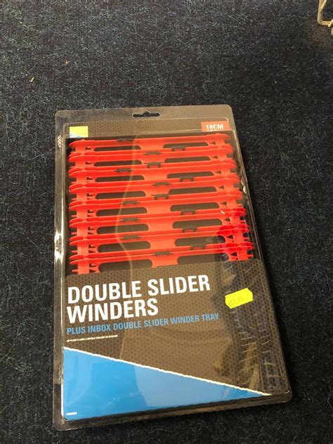 Preston Innovations Double Slider Winders In Tray 18cm Or 26cm Ebay
