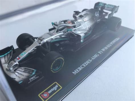 Burago Mercedes Amg W Eq Power F Model Car Lewis Hamilton For Sale Online Ebay