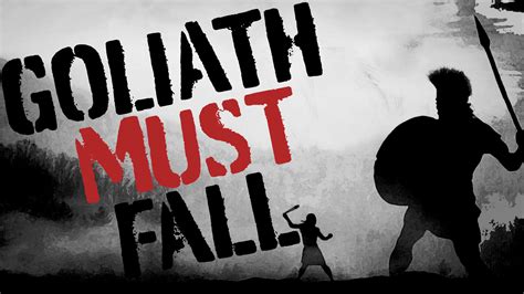 Goliath Must Fall Sermon Series — Hales Corners Lutheran Church