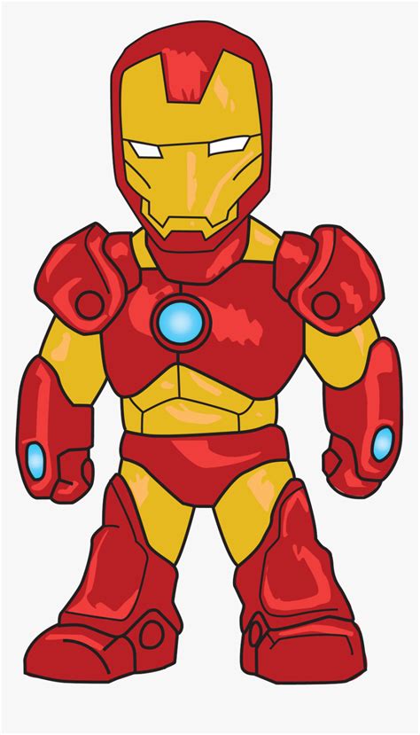 Cartoon Iron Man Clip Art Png Cartoon Iron Man Drawing Transparent