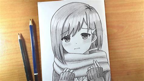 sketsa cara melukis anime perempuan nove hasanah cara menggambar anime wajah cewek barry