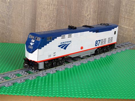 My Recent Amtrak Mocs Lego Train Tech Eurobricks Forums