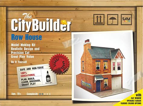 O Gauge 7mm 143 Scale Model Railway Building Row House Kit