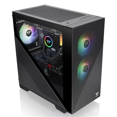 Gabinete Gamer Thermaltake Divider 170 TG ARGB Mid Tower Vidro