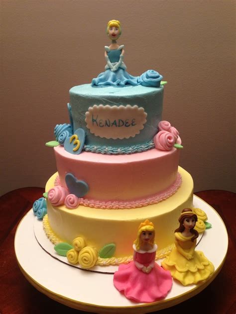 Disney Princess Tiered Cake