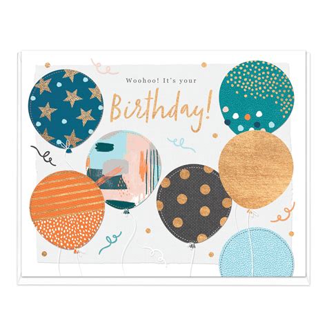Woohoo Its Your Birthday Card Celebration Cards Whistlefish