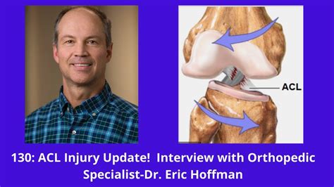 Acl Injury Update Interview With Orthopedic Specialist Dr Eric