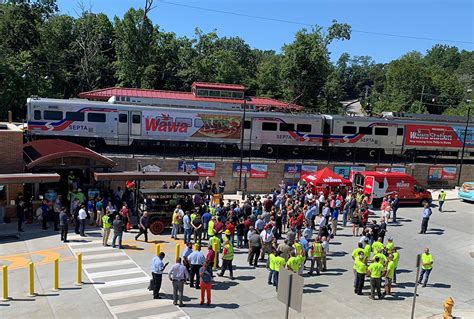 Walsh Construction Joins Septa To Celebrate Wawa Station Grand Opening