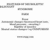 What Medications Can Cause Neuroleptic Malignant Syndrome Pictures