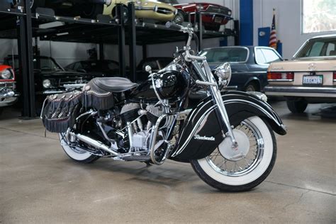 1947 Indian Chief Roadmaster 1200cc 74 Ci Motorcycle Stock 78477