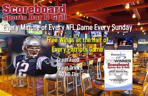 Scoreboard Sports Bar And Grill We Have The Ticket Every Minute Of