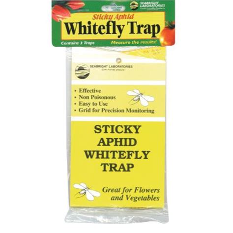 Sticky Whitefly Trap 3pack 24cs Big Grow Hydroponics