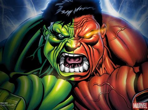 Green Hulk Vs Red Hulk 30