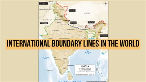 International Boundary Lines In The World List Of Important