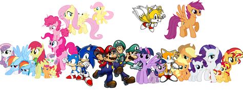 Mario And Sonic Friends In Time By Marioandsonicfan19 On