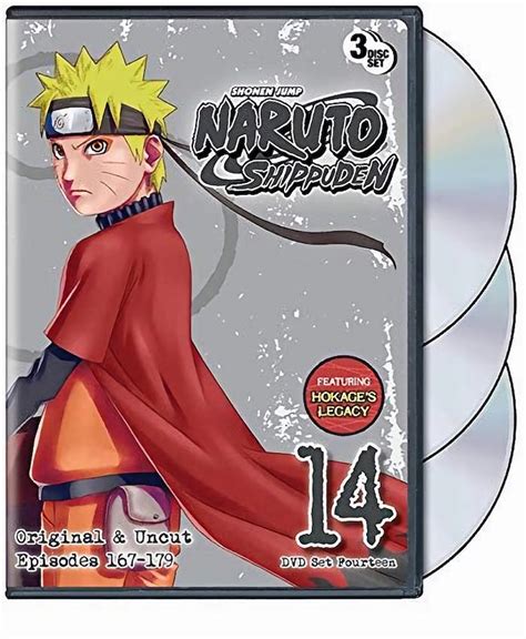 Buy Naruto Shippuden Uncut Set 14 Dvd Set Dvd Gruv