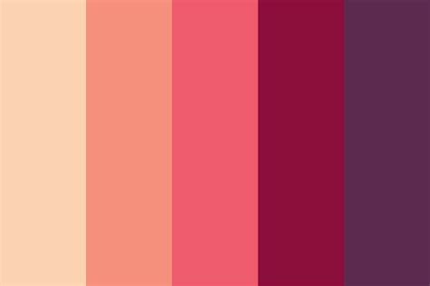 Desert Sunset Wedding Color Palette