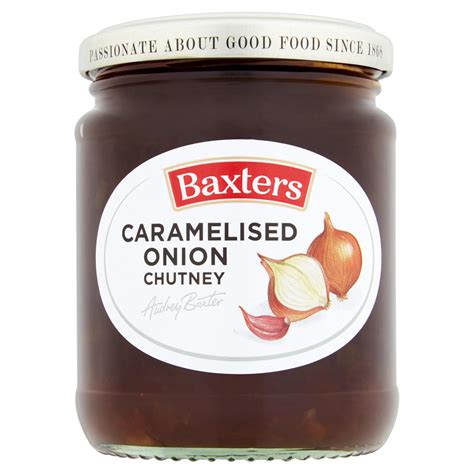 Baxters Caramelised Onion Chutney 290g Table Sauces Bbq And Pickles