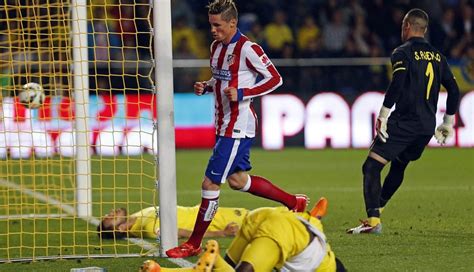 Fernando Torres Scores The Winning Goal For Atlético Against Villarreal
