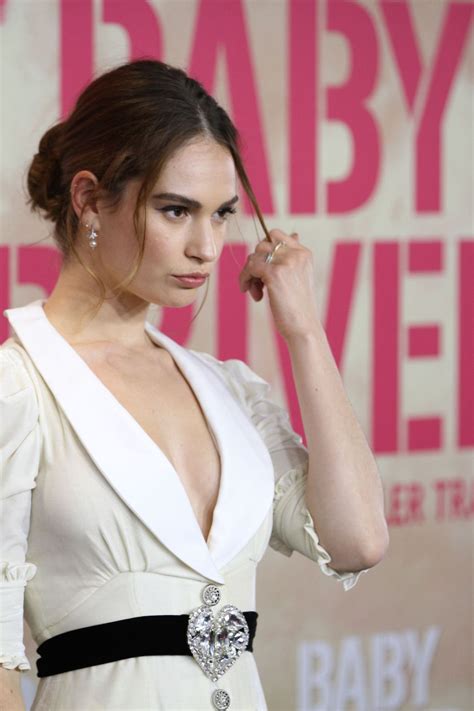 Lily James At Baby Driver Premiere In Sydney Hawtcelebs