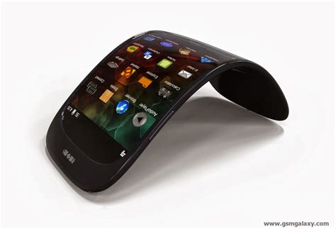 Gsm Galaxy Blog Lg Flexible Oled Smartphone Display