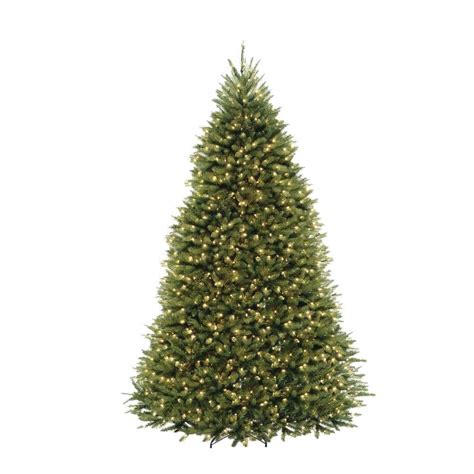 10 Ft Dunhill Fir Artificial Christmas Tree With 1200 Clear Lights