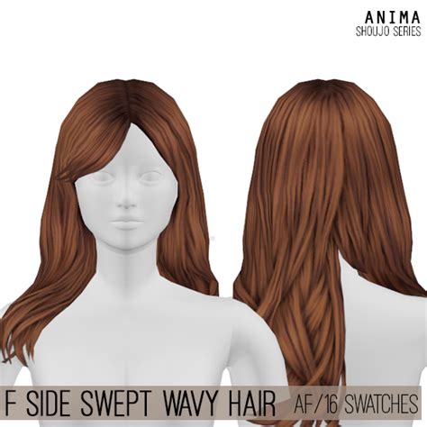 Sims 4 Long Wavy Hair Cc Jafrise