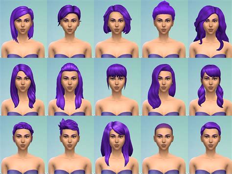 How To Make Custom Hair Colours Sims 4 Katie Washington Hochzeitstorte