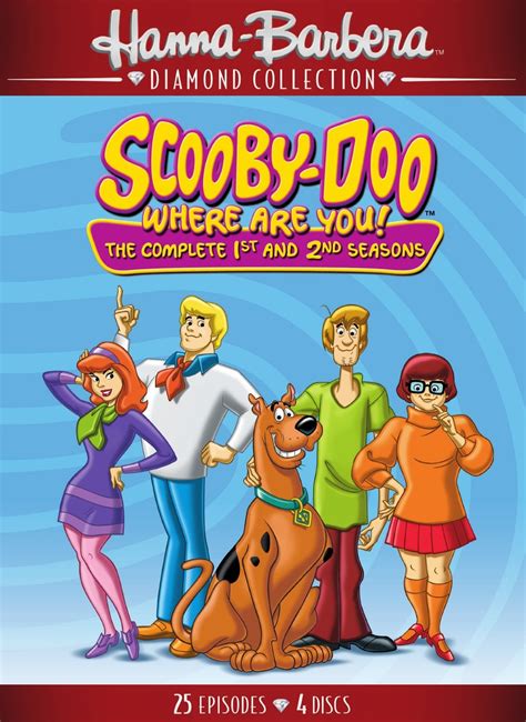 Scooby Doo Where Are You Seasons One And Two 4 Discs Dvd Best Buy