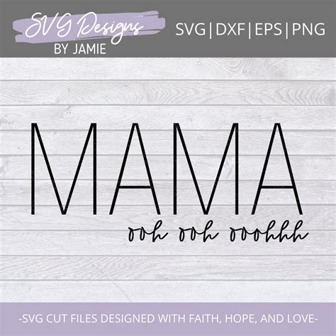 Mama Svg Mommy Svg Mama Svg Files Mom Life Svg Queen Etsy