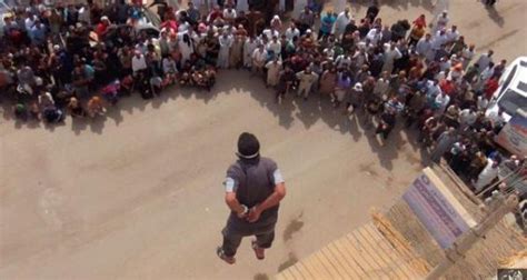 Isis Militants Throw Gay Man From Rooftop Killing Him Graphic Photos