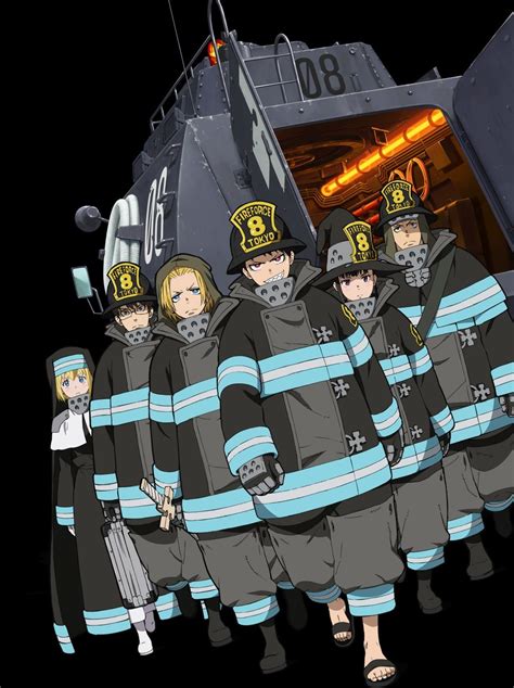 Fireforce Anime Cool Fire Shinra Kusakabe Fire Anime