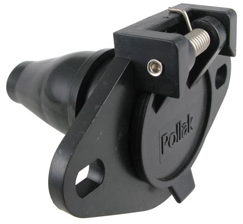 4.7 out of 5 stars 201. Pollak 6-Pole, Round Pin, Plastic Trailer Wiring Socket w/ Rubber Boot - Vehicle End Pollak ...