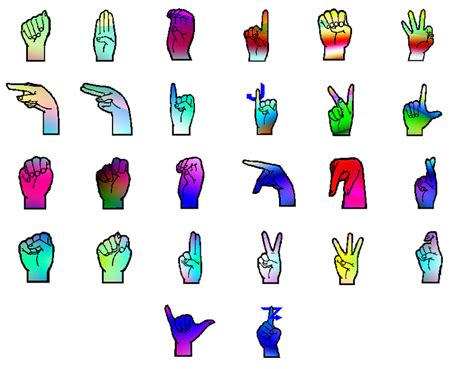 12 pieces asl alphabet and numbers bulletin board alphabet strips set sign language posters american sign language poster classroom . clipart sign language alphabet 20 free Cliparts | Download images on ...