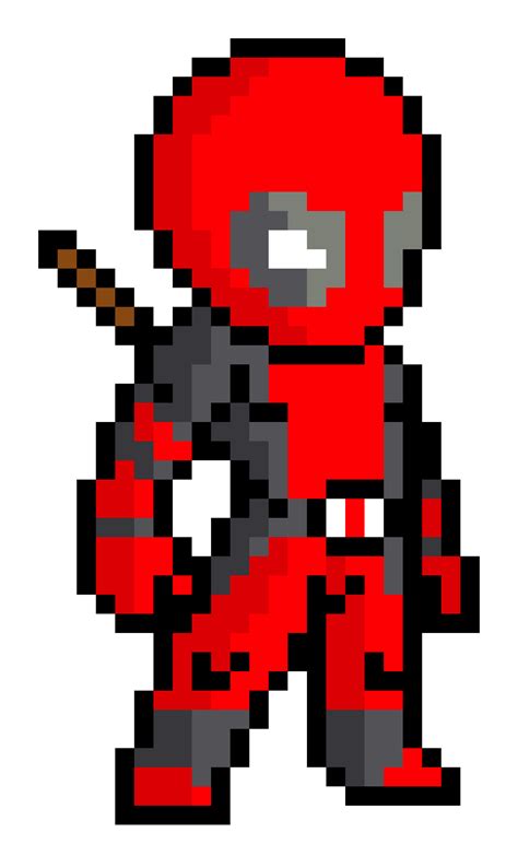 Deadpool Pixel Art Maker