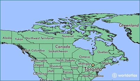 Where Is Toronto On Toronto Ontario Map