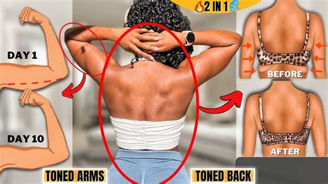 Standing Toned Arms Back In Just Mins Days Lose Back Arm Fat